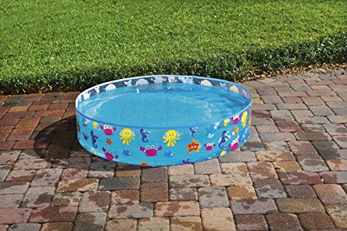 Bestway FillN Fun Planschbecken, Sparking Sea, 122 x 25 cm