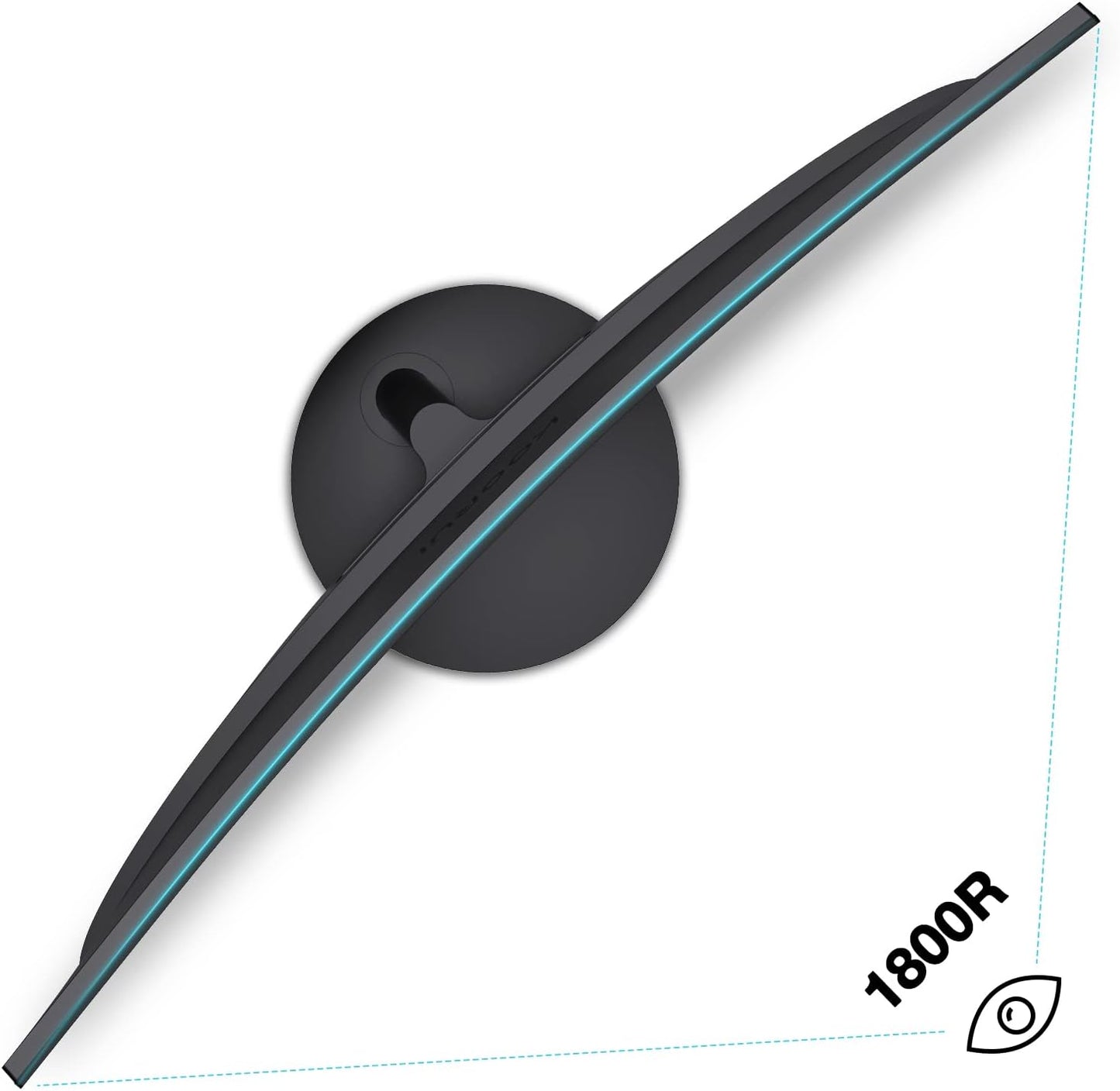 KOORUI Gaming Monitor 27 Zoll, Full HD Rahmenlos Bildschirm 165Hz Adaptive Sync (1ms, VA-Panel, Eye-Care, 1920 x 1080, 2xHDMI 2.0, & DisplayPort 1.4, VESA 75x75mm, DCI-P3 90%)