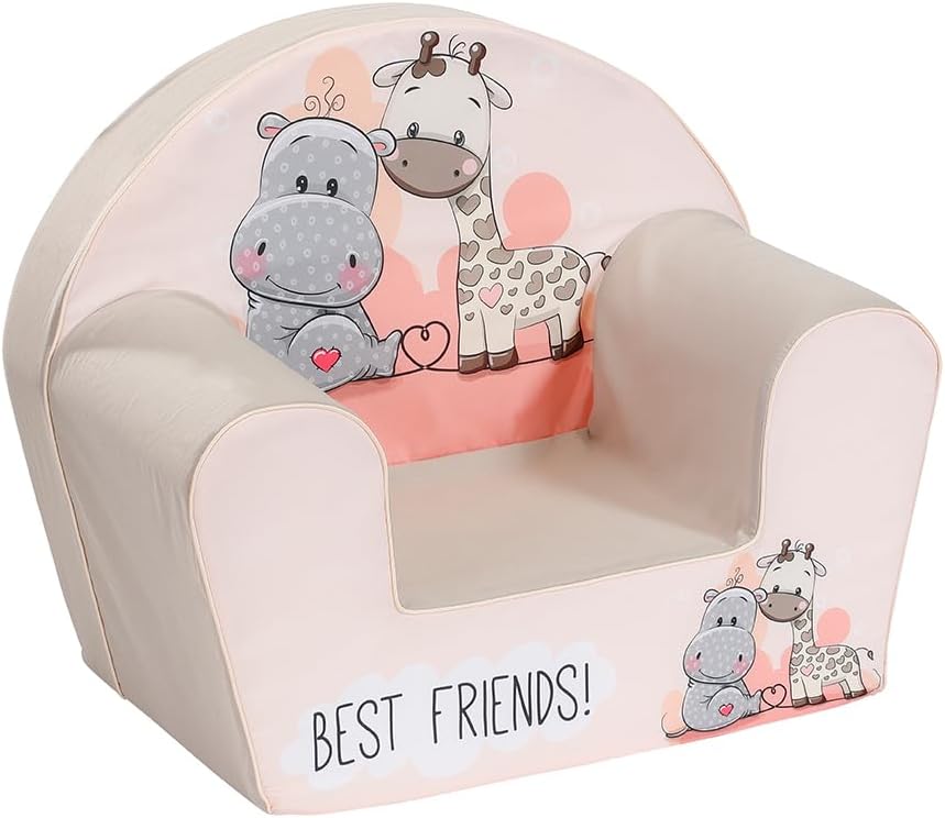 Knorrtoys 68335 knoortoys Children's Armchair-Best Friends, Multi Color