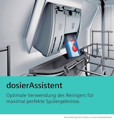 Siemens SR63EX24KE, iQ300 Smart Dishwasher, Fully Integrated, 45 cm Wide, Made in Germany, Cutlery Basket, Automatic Door Opening at the End of the Programme, Pleasantly Quiet with iQ Drive Motor
