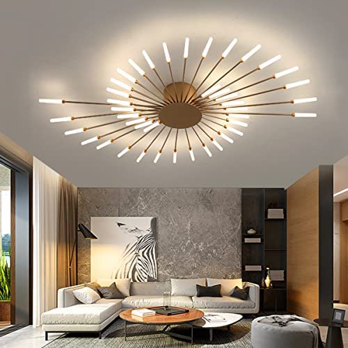 LED Deckenleuchte Modern Feuerwerk Design Deckenlampe Wohnzimmer Ceiling Lamp Schlafzimmer Decken Beleuchtung Flur Wandleuchte Restaurant Kronleuchter Kinderzimmer Nicht Dimmbar Light