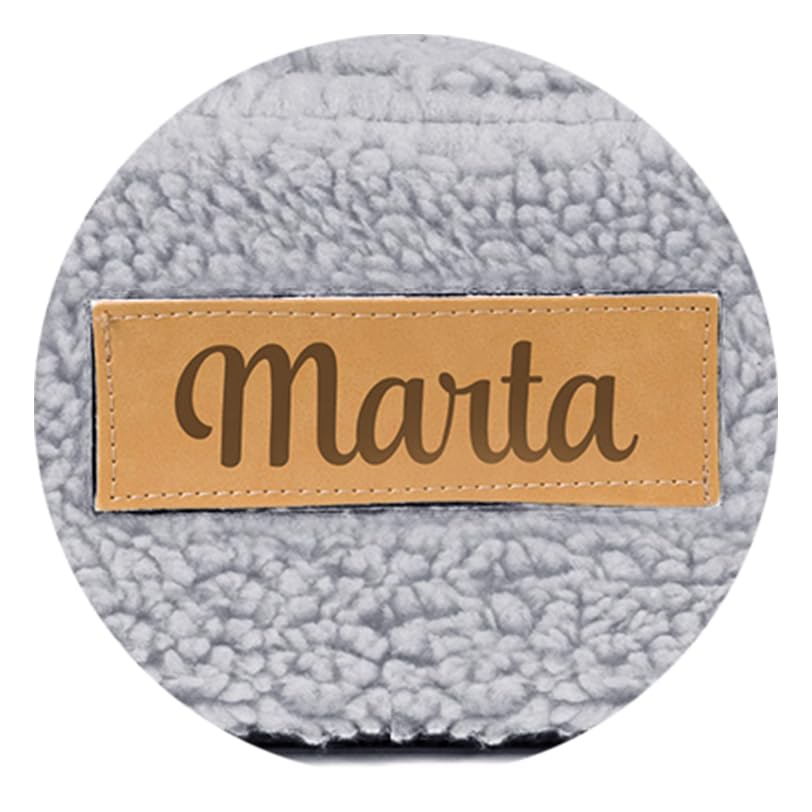 Flumi Personalised Children's/Teenager's Couch/Armchair/Sofa Bed, with Engraving of Child's Name, Play Sofa, Sleeping Chair, Bed Function, Children's Furniture, 92 x 40 x 60 cm, Microfibre (Grey)