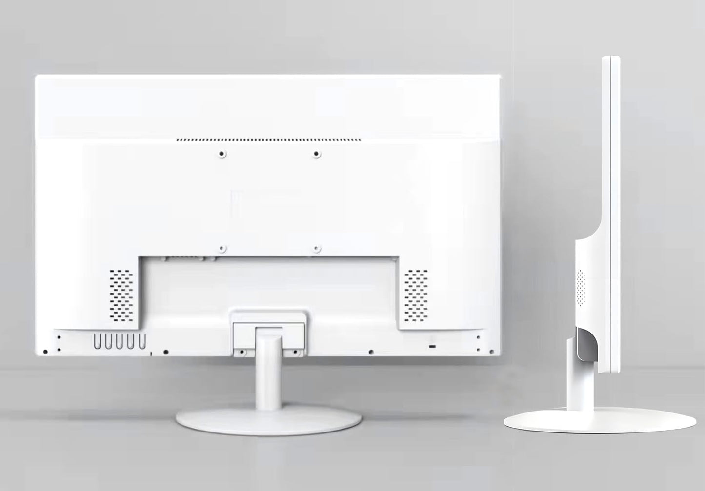 Eoulyee 19 Zoll Weißer Überwachungsmonitor CCTV Sicherheitskamera Monitor LCD Display Bildschirm Multifunktionale HDMI, AV, BNC, VGA, USB, PC Schnittstelle Computer Monitor 1440x900 Auflösung