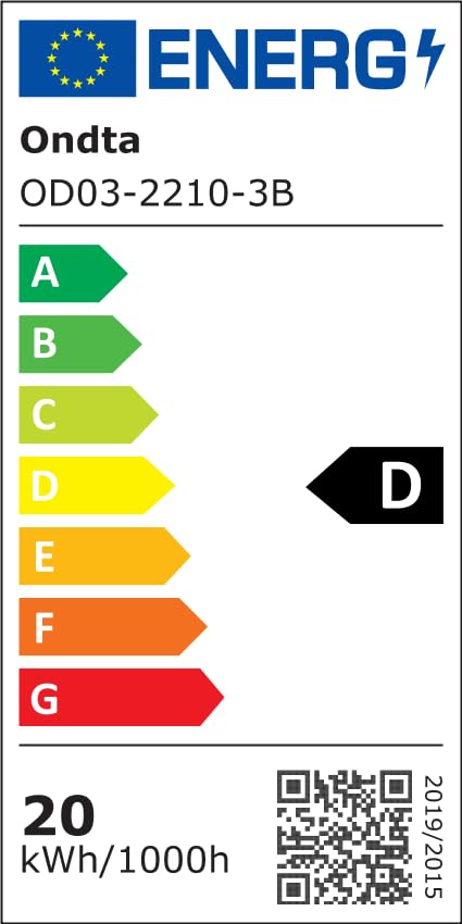 ONDTA LED Deckenleuchte dimmbar 22W, 58x20cm 2700K-6500K 2800LM, Deckenlampe mit Fernbedienung, IP44 Badezimmer lampe LED Panel für Küche Wohnzimmer Schlafzimmer Badezimmer Büro, Rechteckig
