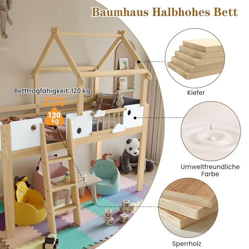 xixiworkshop Kinderbett 90x200cm Ausziehbett Bett mit Stauraum und USB-Steckdose/Mehreren Ablagefächern multifunktionales Jugendbett/Gästebett/Doppelbett mit Stauschrank Lattenrost,Ohne Matratze,Grau