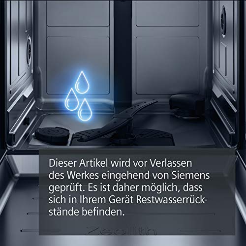 Siemens SR63EX24KE, iQ300 Smart Dishwasher, Fully Integrated, 45 cm Wide, Made in Germany, Cutlery Basket, Automatic Door Opening at the End of the Programme, Pleasantly Quiet with iQ Drive Motor