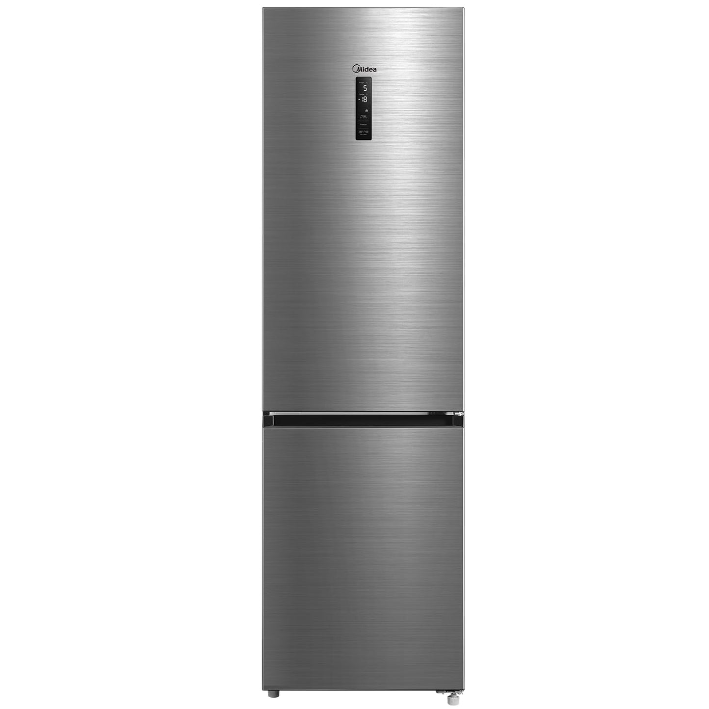 Midea MERB276FGE02A Kühl-/Gefrierkombination/180 cm Höhe/NoFrost/Doppelte Steuerung/Super-Kühlfunktion/219 kWh/Jahr/199L Kühlteil/71L Gefrierteil