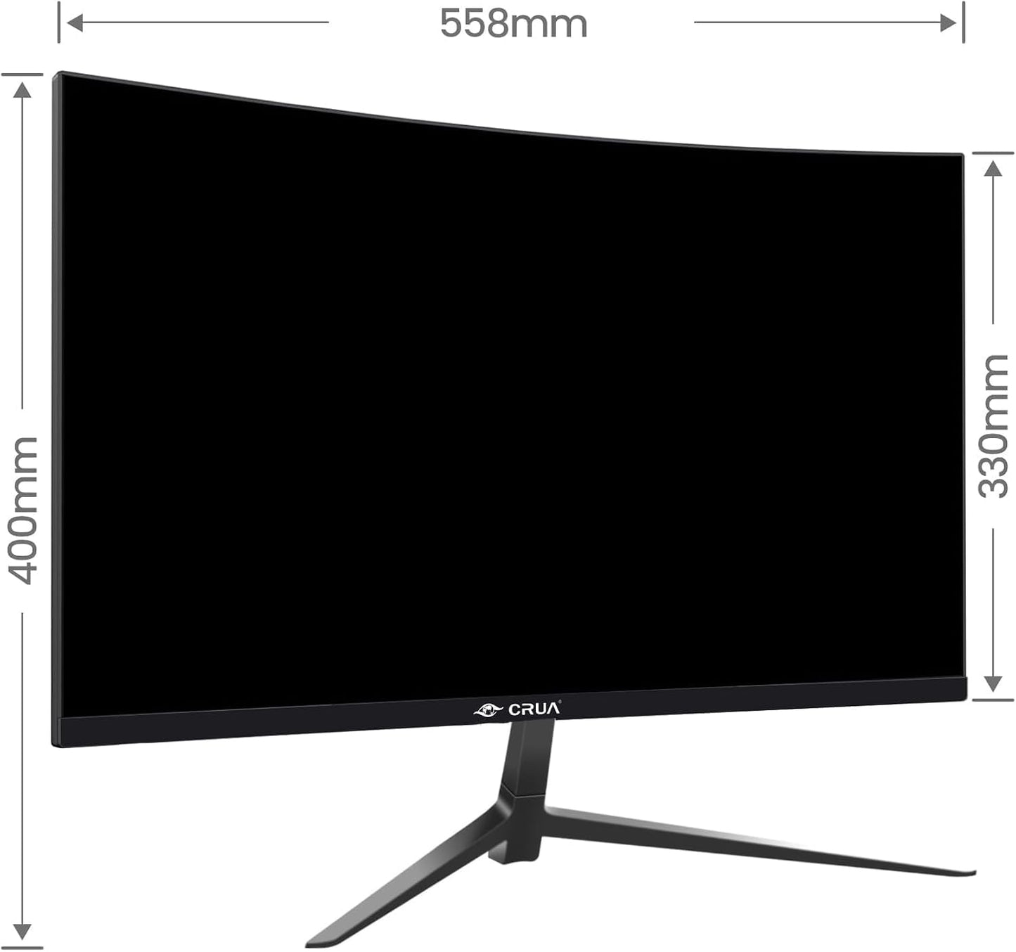 32 Zoll Curved Gaming Monitor, 1K Full HD 1080P (1920x1080), 240Hz, 1ms, 1500R, AdaptiveSync, DCI-P3 90%, SRGB100%, Eye Care