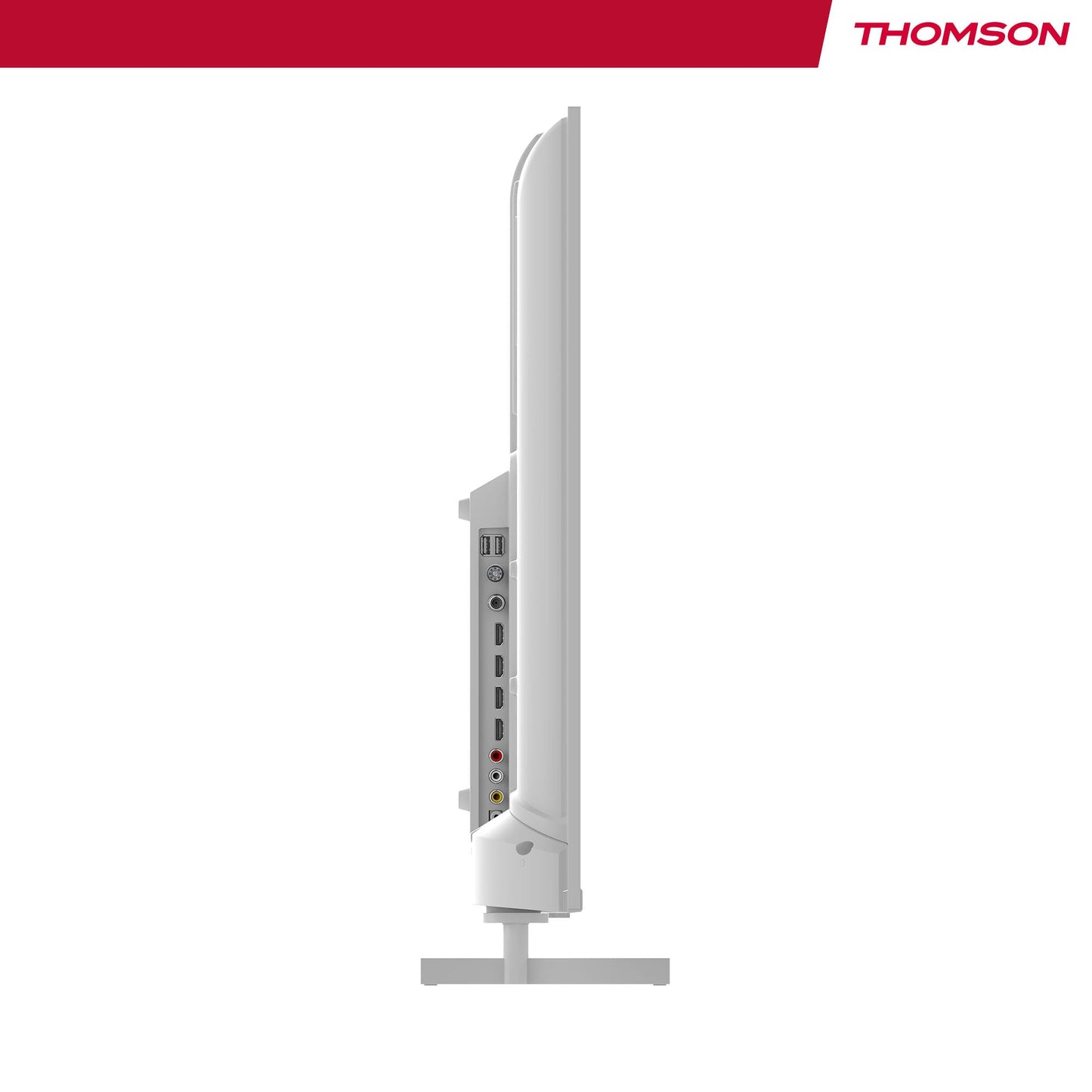Thomson 43 Zoll (109 cm) 4K Ultra HD Weiß Smart Android TV, Google Assistant, Wi-Fi, Dolby Digital, Bluetooth, Triple-Tuner (Kabel,Satellit,Antenne), HDMI, CI+, A+ Panel – 43UA5S13W