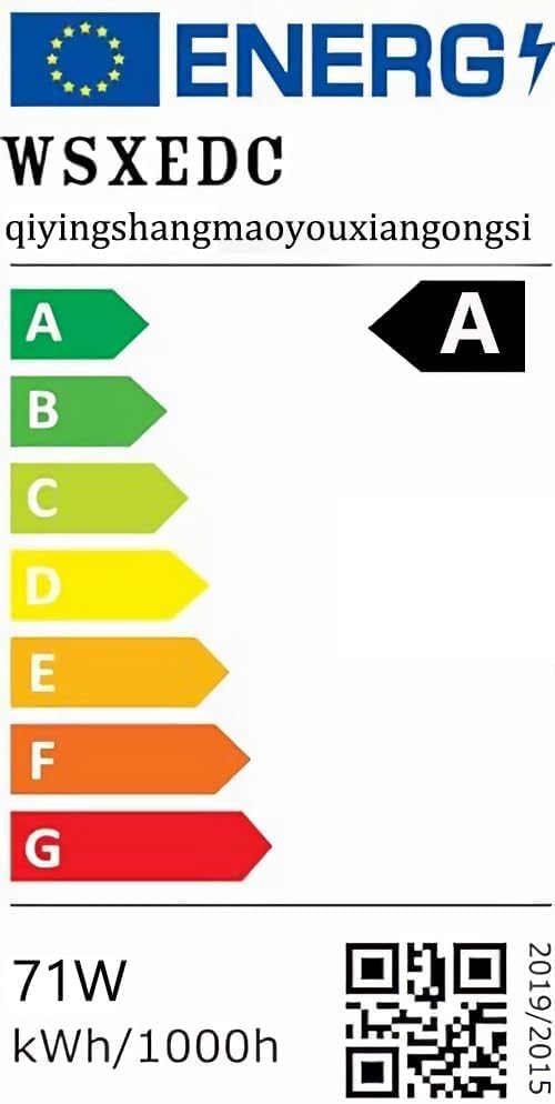 Dimmbare LED 6 Ring Wohnzimmerleuchte LED-Deckenleuchte moderne kreative Deckenbeleuchtung Innenbeleuchtung für die Augenpflege Für Schlafzimmer Büro Esszimmer Jugendzimmer (Weiß, L80cm 71W)