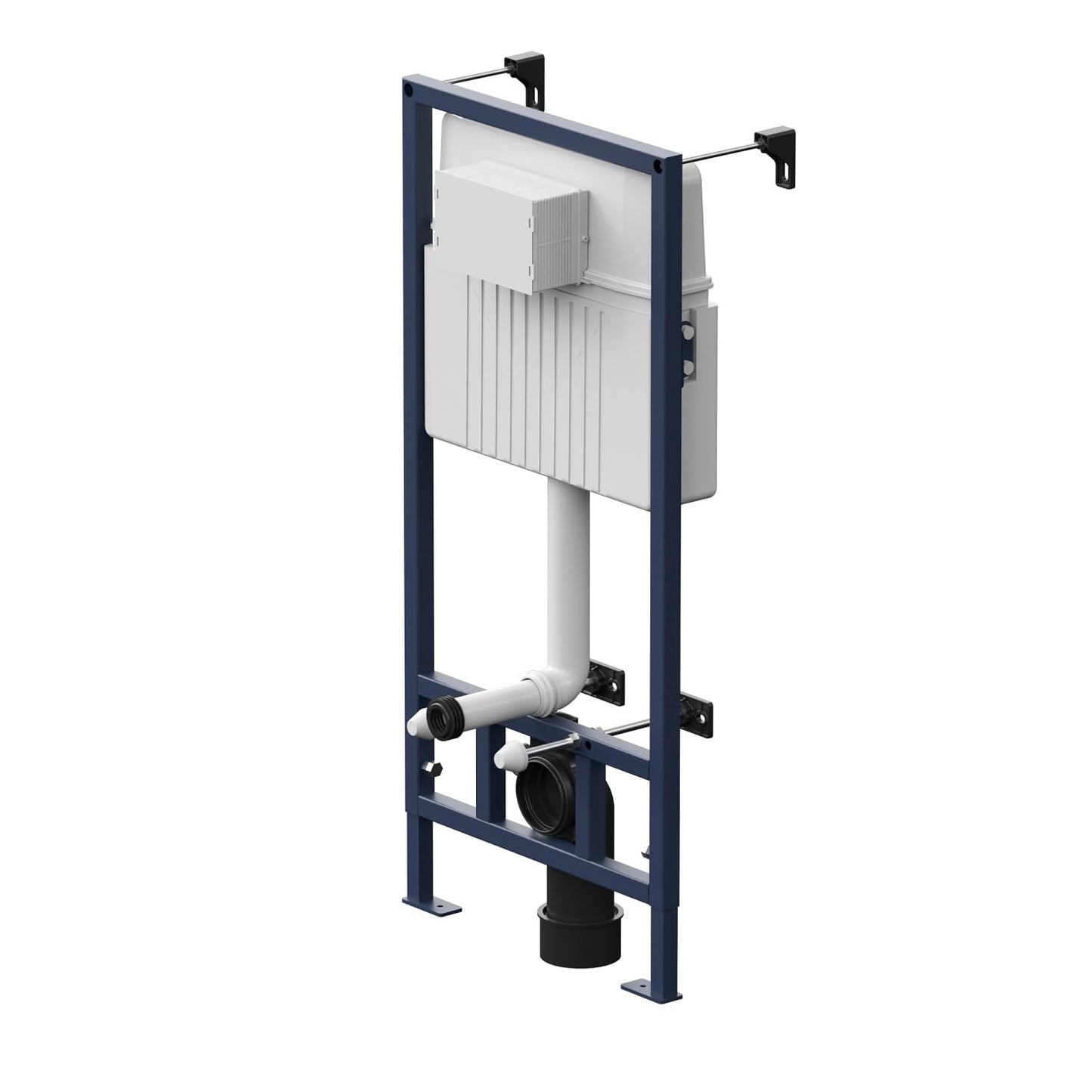 AM.PM X-Joy S - Spülrandlos Hänge WC, Tiefspül Toilette FlashClean, Wand WC mit Toilettendeckel mit Absenkautomatik, Hänge Toilette aus Keramik, Weiß, 50 cm lang