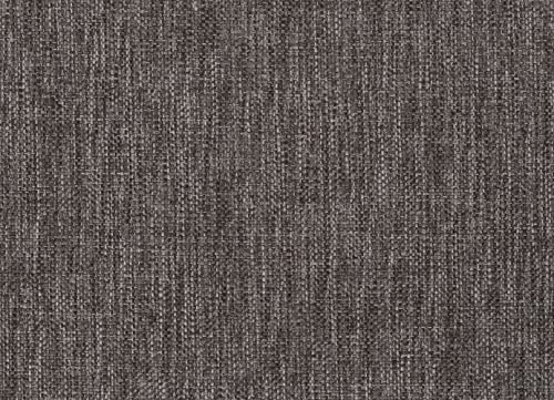 AC Design Furniture Jasper Bettcouch Dunkelgrau/Schwarz, Schlafsofa mit 3 Liegepositionen, Moderner 3-Sitzer Ohne Armlehne, Gepolstert mit Schwarzen Metallbeinen, L: 196 x H: 91 x T: 98 cm