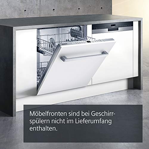 Siemens SR63EX24KE, iQ300 Smart Dishwasher, Fully Integrated, 45 cm Wide, Made in Germany, Cutlery Basket, Automatic Door Opening at the End of the Programme, Pleasantly Quiet with iQ Drive Motor