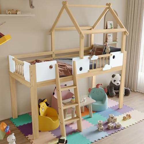 xixiworkshop Kinderbett 90x200cm Ausziehbett Bett mit Stauraum und USB-Steckdose/Mehreren Ablagefächern multifunktionales Jugendbett/Gästebett/Doppelbett mit Stauschrank Lattenrost,Ohne Matratze,Grau