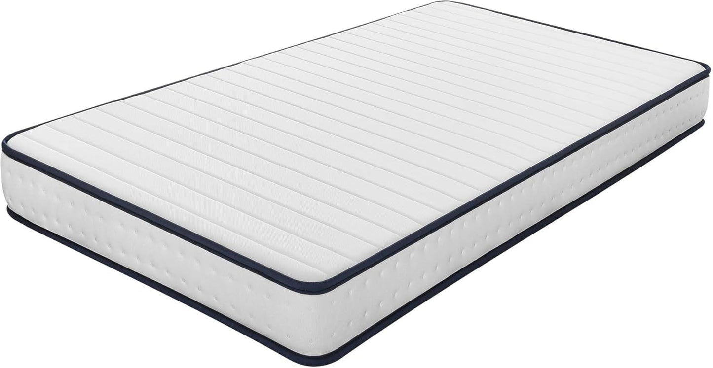 COSMOS - Mattress 180 x 200 cm Upsilon Cold Foam Mattress Hardness H2 - Oeko-Tex Certified - Latex Blue 7-Zone Mattress Height 21 cm - Made in EU