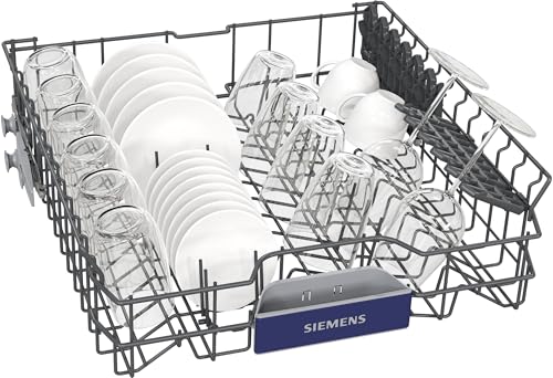Siemens SN43ES06VE, iQ300 Smart Dishwasher, Undermount Dishwasher, 60 cm, Cutlery Drawer, Automatic Door Opening, Triple rackMatic, Particularly Quiet, intesiveZone, varioSpeed, aquaStop