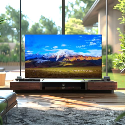 CHIQ L40FT 40 Zoll, Full HD, (100 cm) Smart Fernseher, HDR10, Dolby Audio & DBX-tv, Triple Tuner DVB-C/T2/S2, Integrierter Chromecast, Metall Randlos Design
