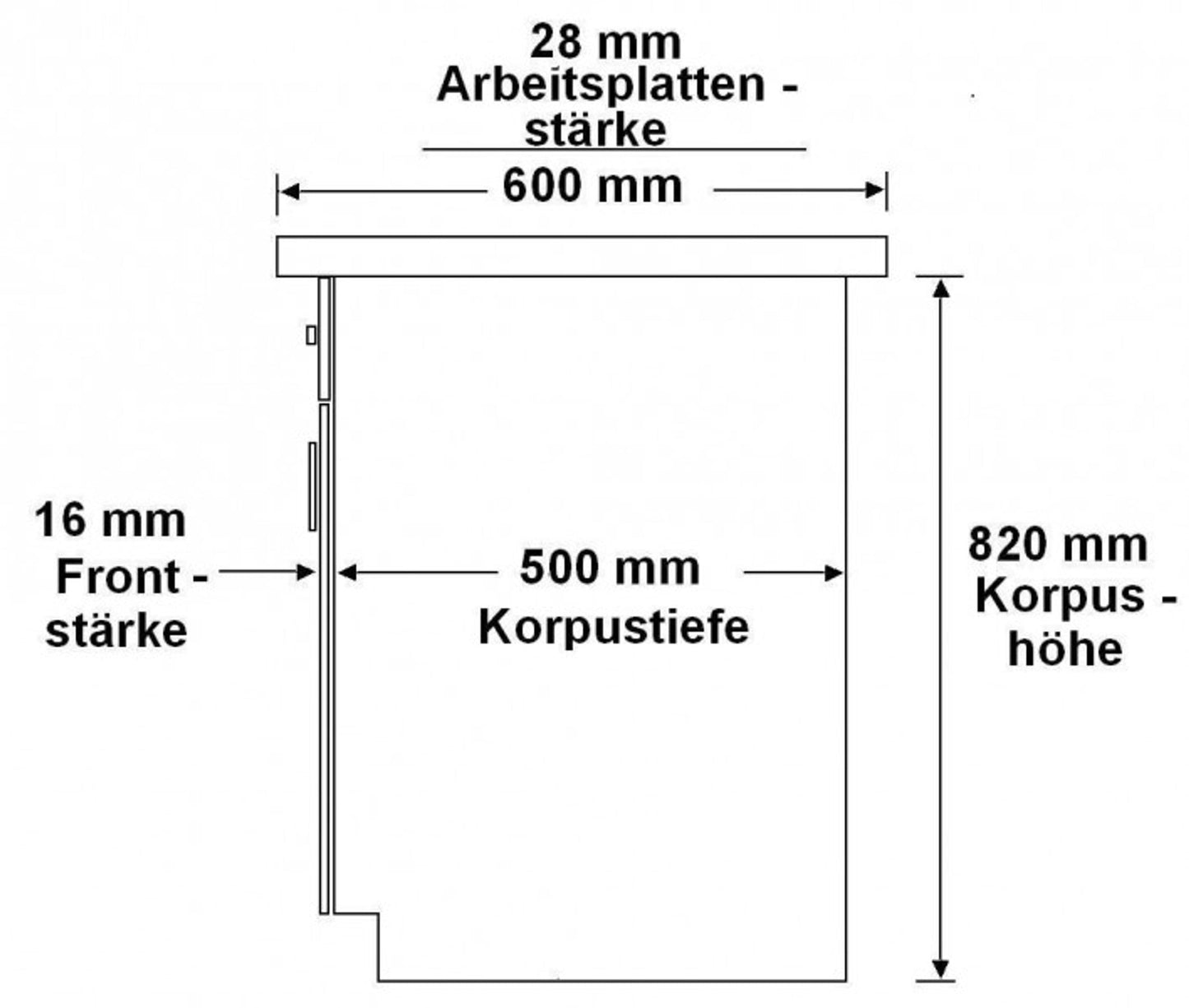 Kuechen-preisbombe Küche Dave 240 cm Küchenzeile Küchenblock variabel stellbar Eiche Sonoma Trüffel