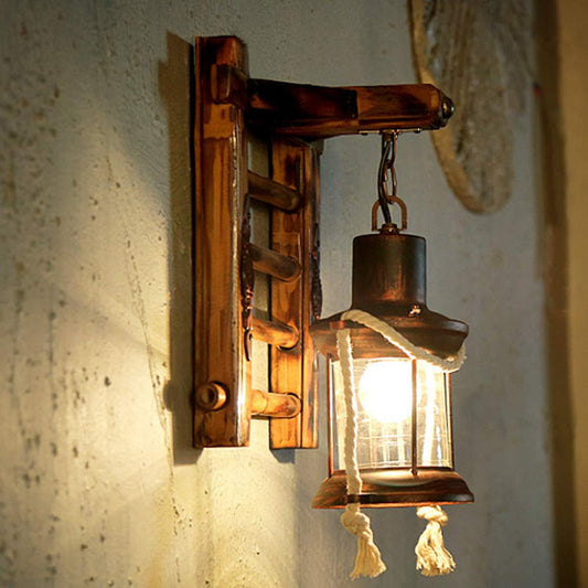 E27 Industrieller Retro Pendelleuchte Massivem Holz Esstisch Lamp Antike Getriebeleuchten Wohnzimmer Kronleuchter Höhenverstellbare Schlafzimmer Hängelampe Bar Dekoration Deckenleuchten (3 Flamme)