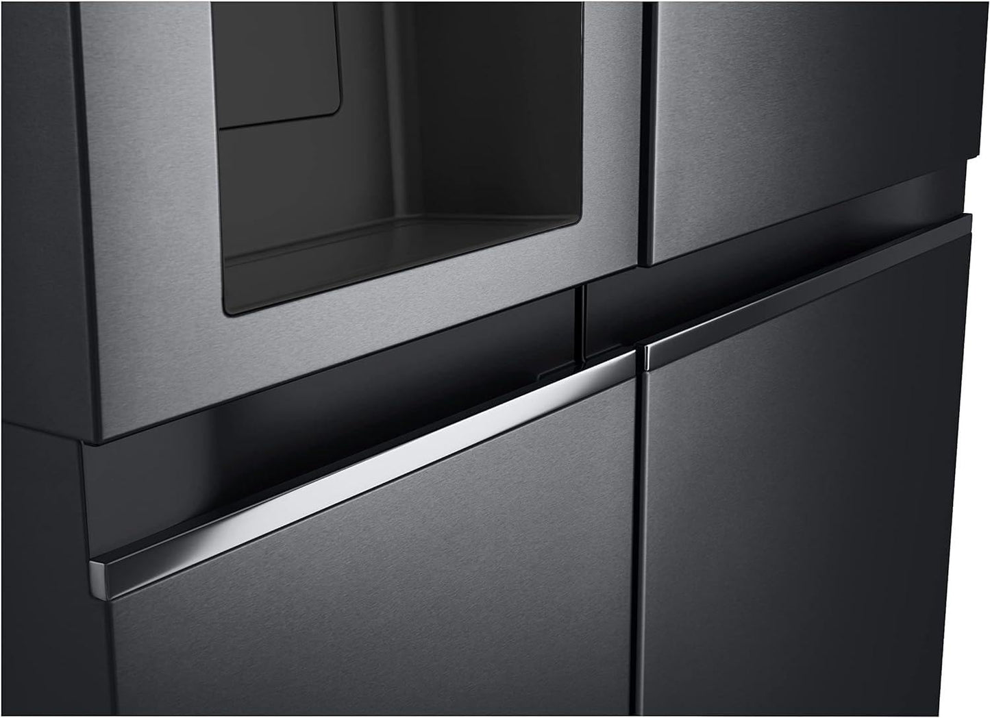 LG GSLC40PYPE Side-by-Side Kühlschrank ǀ Smart Inverter Compressor ǀ Eis- und Wasserspenderǀ Total No Frost Technologie ǀ EEK E ǀ 638 L
