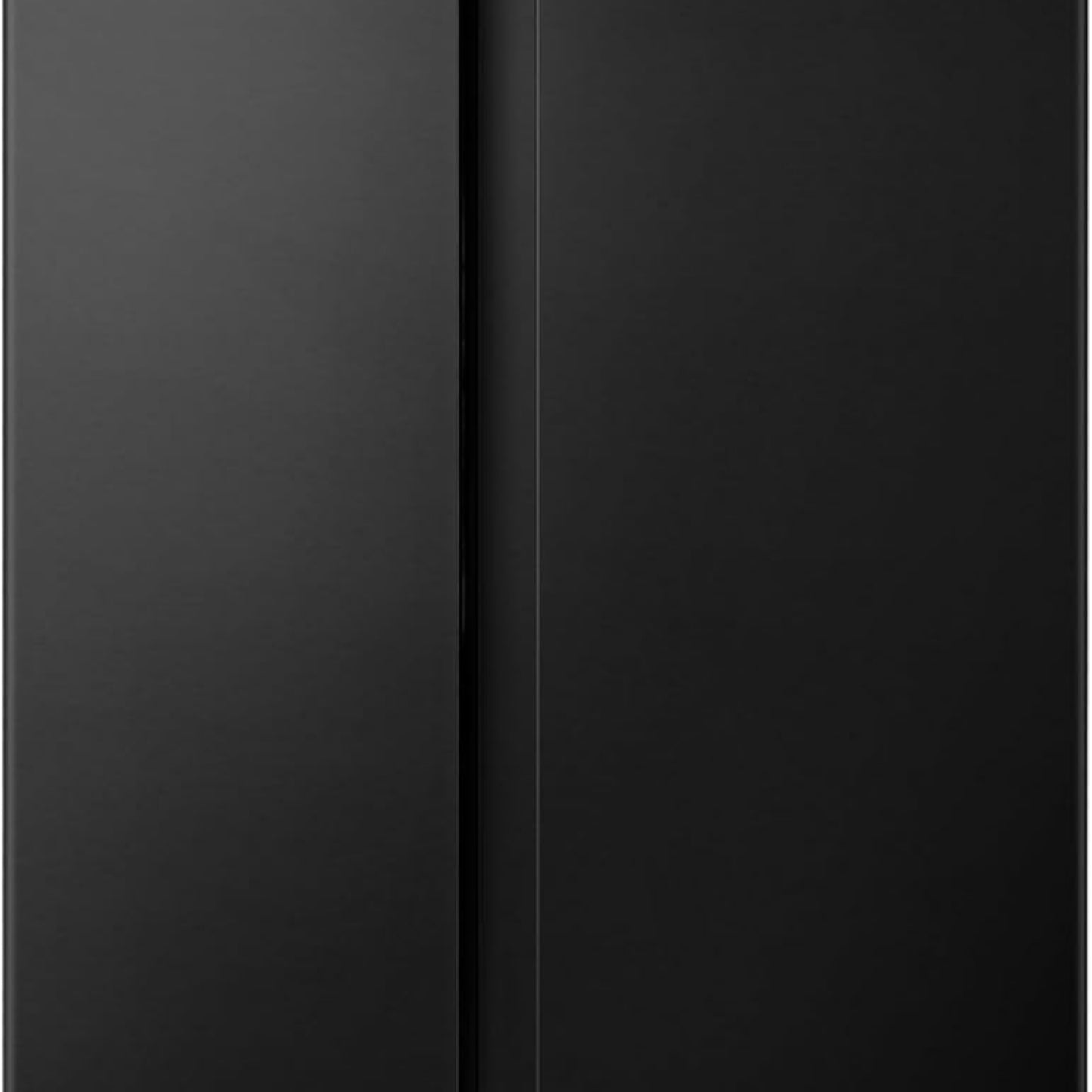 Hisense RS677N4BFD Side by Side Kühl-Gefrierkombination/ Inverter-Kompressor/ Flaschenablage/ 2 FreshZone/Gemüsefach / Kühlteil 334 l/ Gefrierteil 185 l/ 41 dB/ 247 kWh/ Jahr, Schwarz
