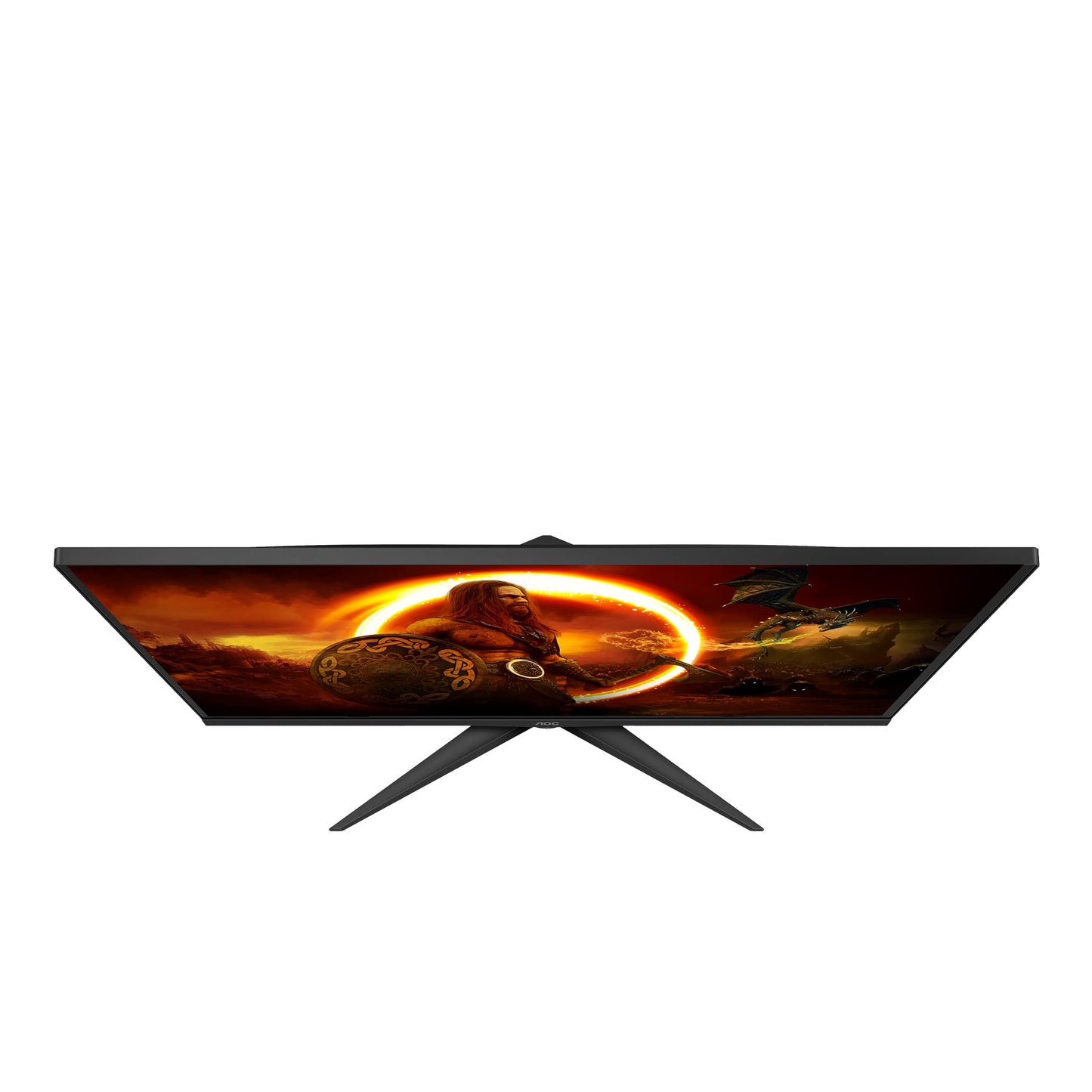 AOC Gaming CU34G2XPD – 34-Zoll-WQHD-Curved-Monitor, 180 Hz, schnelle VA, 1 ms GTG, FreeSync Premium, HDR400, höhenverstellbarer Standfuß (3440 x 1440, HDMI, DisplayPort, USB-Hub)