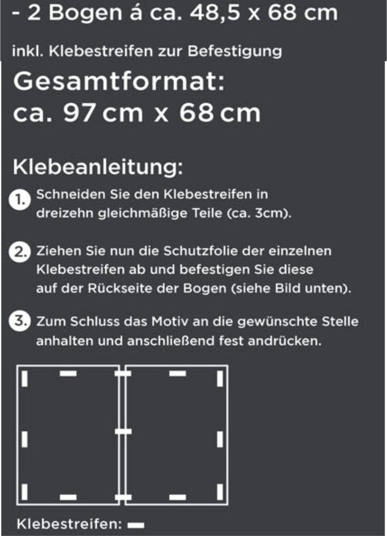 KLINOO Küchenrückwand aus Folie in Steinoptik als Spritzschutz - zuschneidbar und erweiterbar - 97cm x 68cm (Naturstein beige)