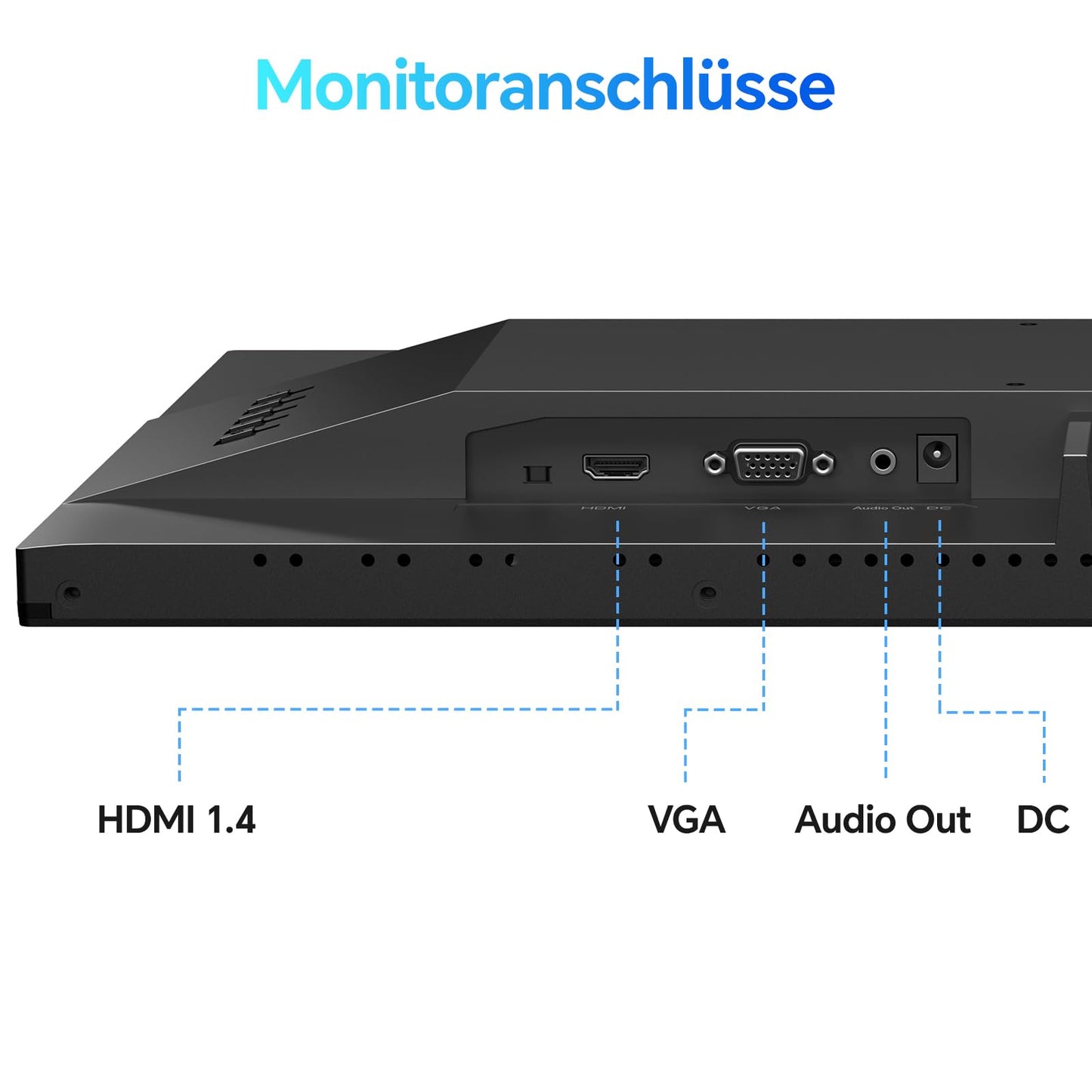 KOORUI E2711F 27 Inch Monitor, FHD 1920 x 1080 100Hz PC Monitor, Adaptive Sync HDMI 1.4, Eye Care Screen, -5° ~ 15° Tilt, VESA 100 x 100 mm