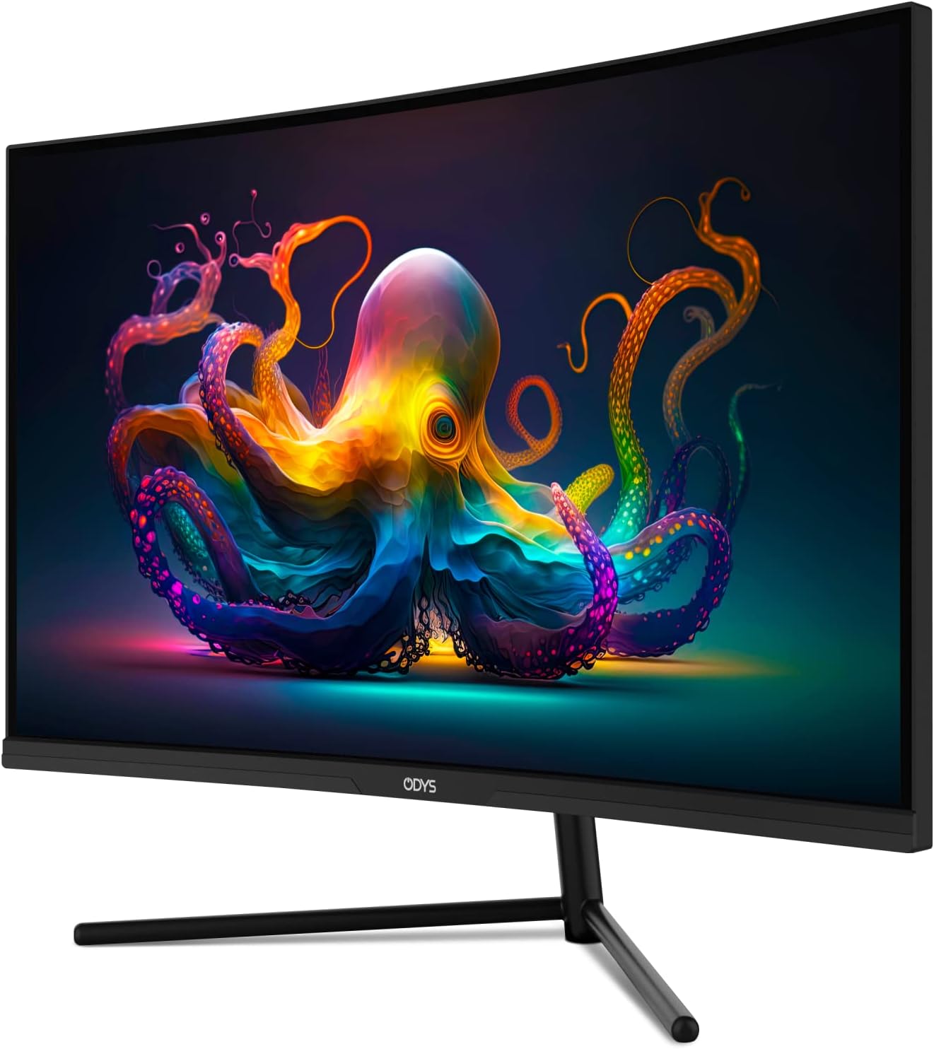 ODYS i27-Q-180-27 Inch Gaming Monitor (69 cm Screen, WQHD, 2,560 x 1,440 Pixels, 180 Hz, 1ms Response Time (MPRT), Fast IPS Panel, 120% sRGB, FreeSync, 2x HDMI, 2x Display Port)