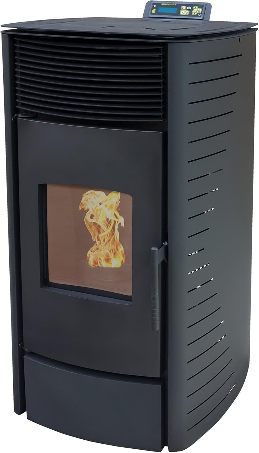 Nemaxx Pellet Stove, Pellet Fireplace
