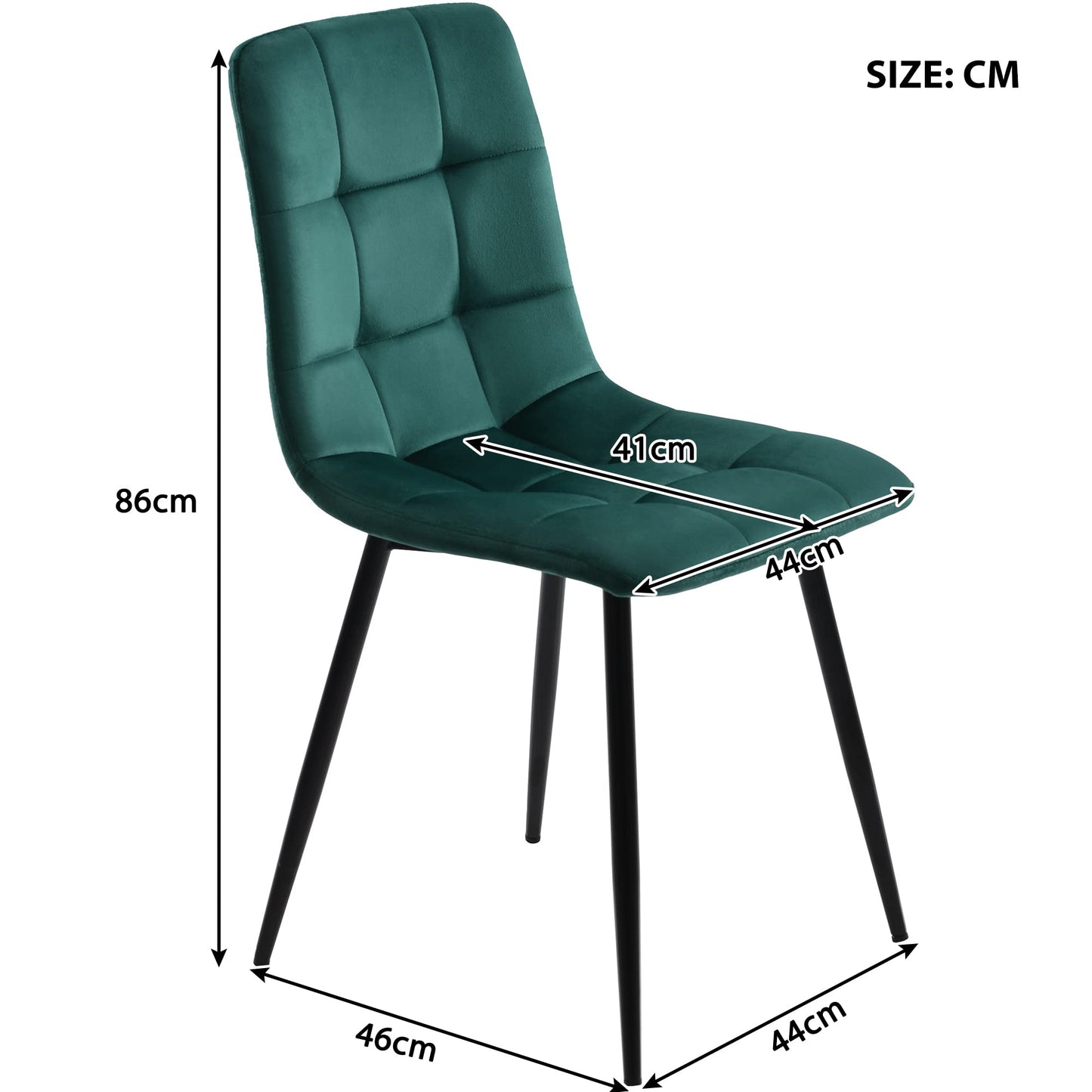 Gegtuon Esstisch mit 4 Stühlen für 4 Personen 140x80 cm, 5 teilig Tisch Rechteckig für Küche, Modern Küchentisch mit Schwarz Tischbeine, Essgruppe für Esszimmer Wohnzimmer, Leinen, Dunkelgrau