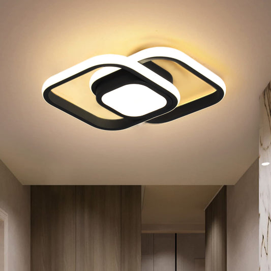 JDONG 90W LED Deckenleuchte Dimmbar 90x55CM Deckenlampe mit Fernbedienung 3000K-6500K Helligkeit einstellbar moderne Rechteckige Leuchte für Wohnzimmer