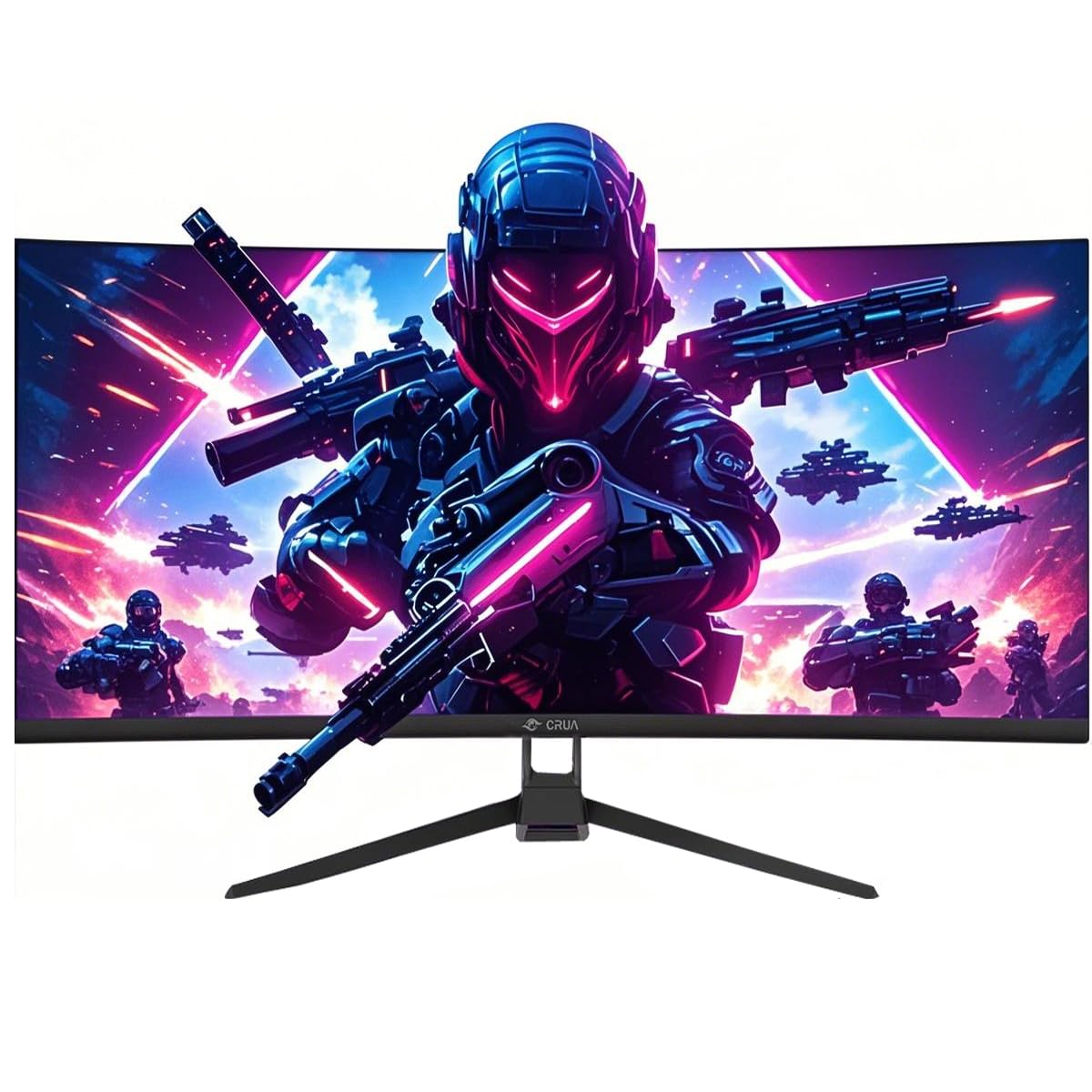 27 Inch Curved Monitor with 1920 * 1080P|100Hz/120Hz/144Hz Computer Monitor 27 inch with HDMI *1,VGA*1 and Tilt Adjustable,VESA Compatible Eye Care PC Office Monitor for Working and Gaming