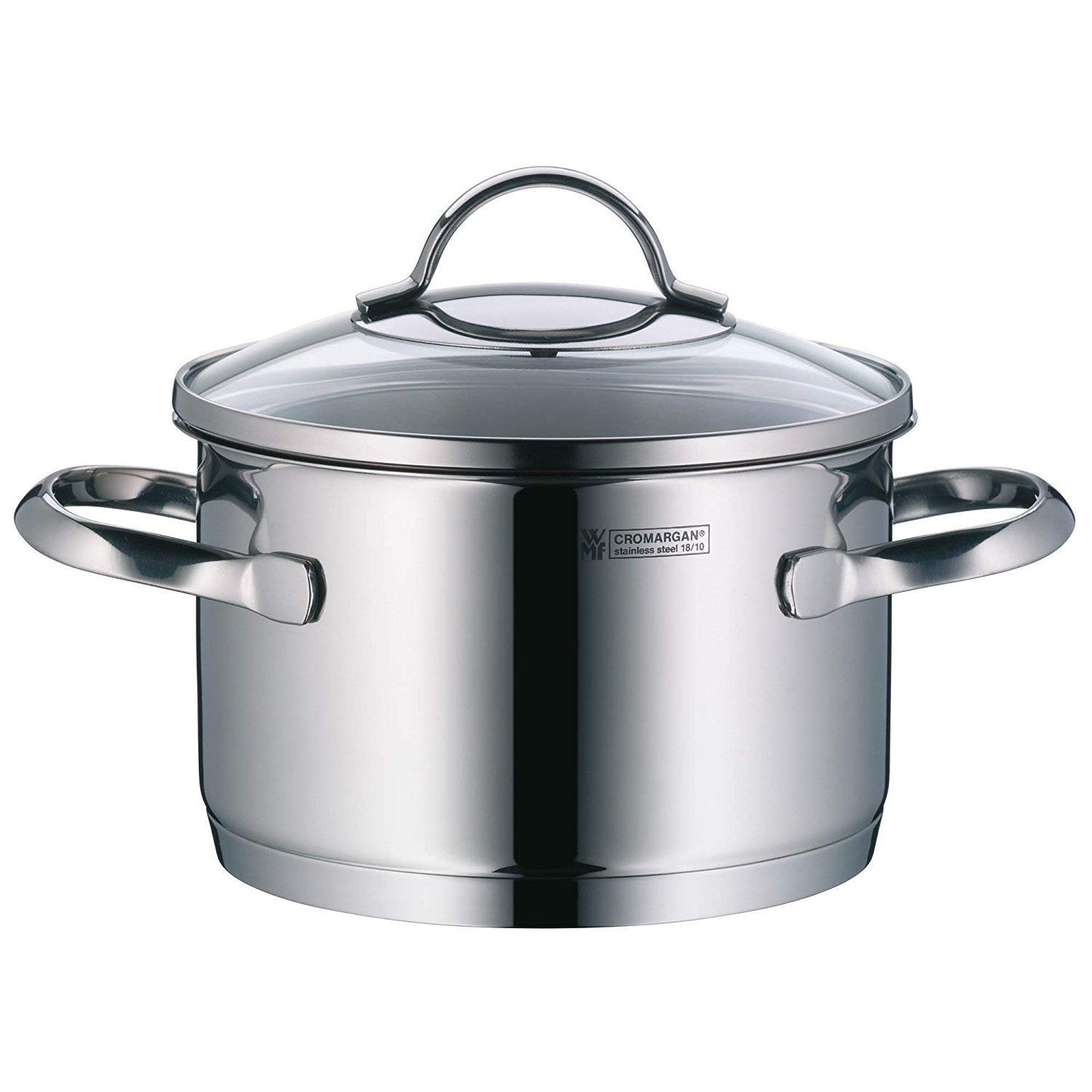 WMF Provence Plus Topfset Induktion 5-teilig, Kochtopf Set unbeschichtet mit Glasdeckel, für alle Herdarten geeignet, Induktions Töpfe Set, ohne Skalierung, Cromargan Edelstahl poliert