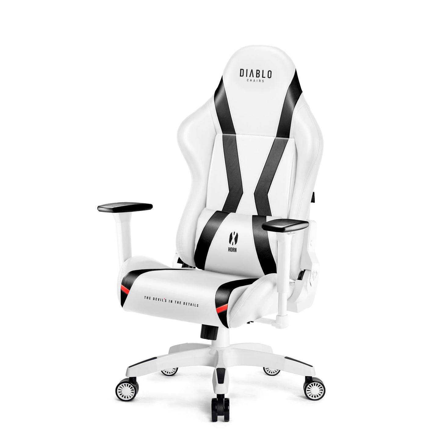 Diablo X-Horn Gaming Office Chair Desk Chair 3D Armrests Ergonomic Design Neck / Lumbar Cushion Imitation Leather Rocker Function