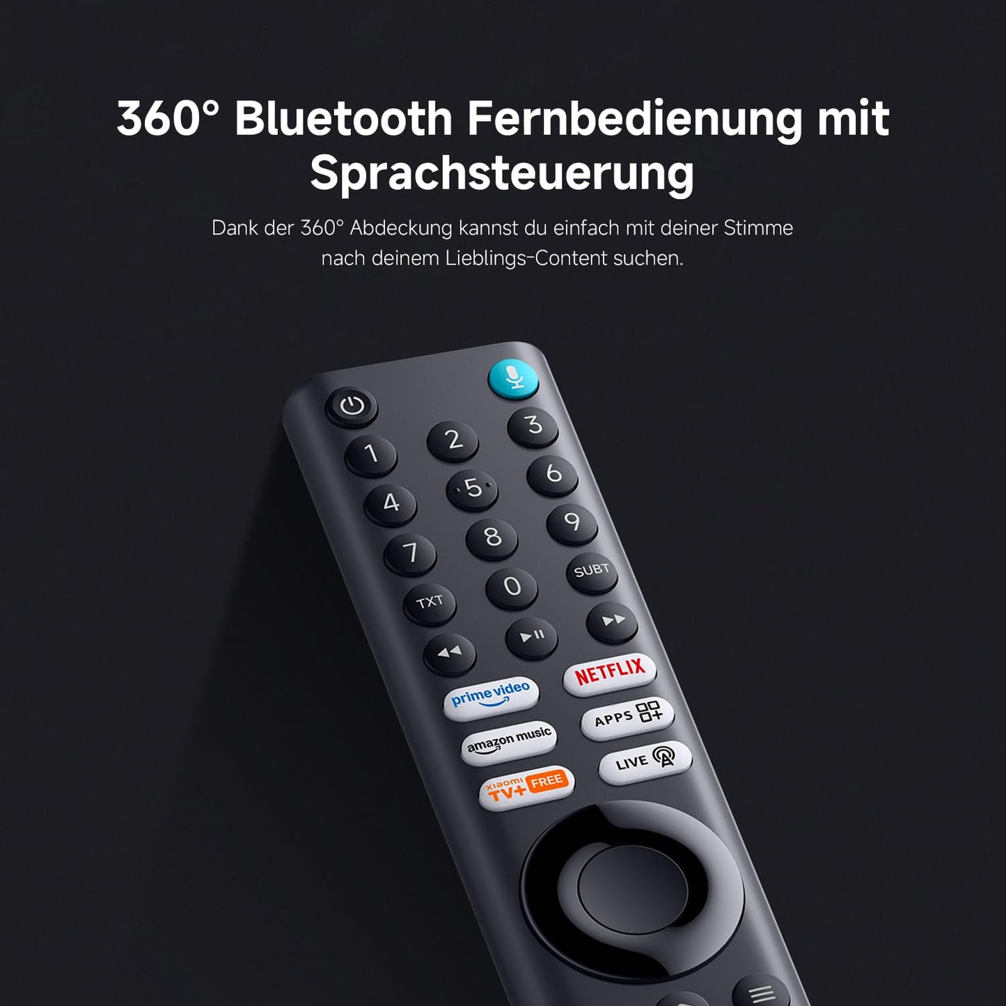 Xiaomi F, 50 Zoll (127 cm), 4K UHD, Smart TV, Fire TV, Triple Tuner DVB-C/S/S2/T/T2,HDR10, MEMC,Game Boost mode 120Hz, Sprachsteuerung mit Alexa, 2GB+32GB, Kompatibel mit Apple AirPlay