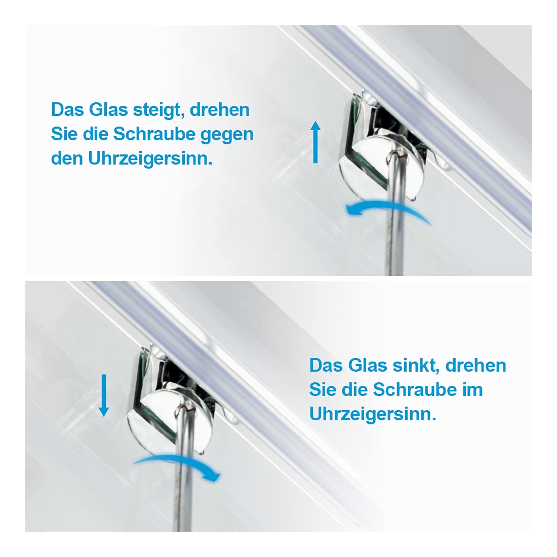 Heilmetz Duschkabine 80x90 cm Eckeinstieg Duschabtrennung Schiebetür Duschtür Nische Duschkabinen Glastür Schiebetür 5mm ESG Sicherheitsglas Doppel Schiebetür Duschtür - Höhe 185cm