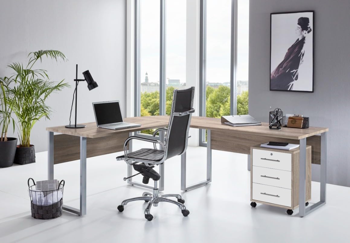 Study Room Office Furniture Complete Set Office Edition (Set of 3)