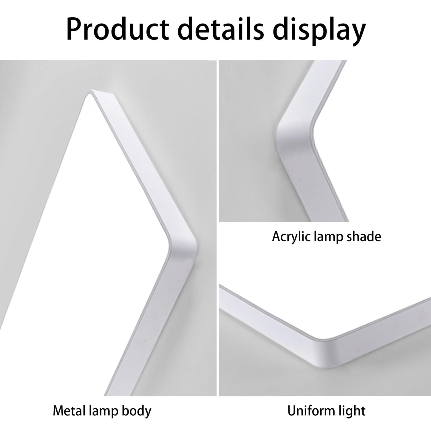 JDONG 90W LED Deckenleuchte Dimmbar 90x55CM Deckenlampe mit Fernbedienung 3000K-6500K Helligkeit einstellbar moderne Rechteckige Leuchte für Wohnzimmer