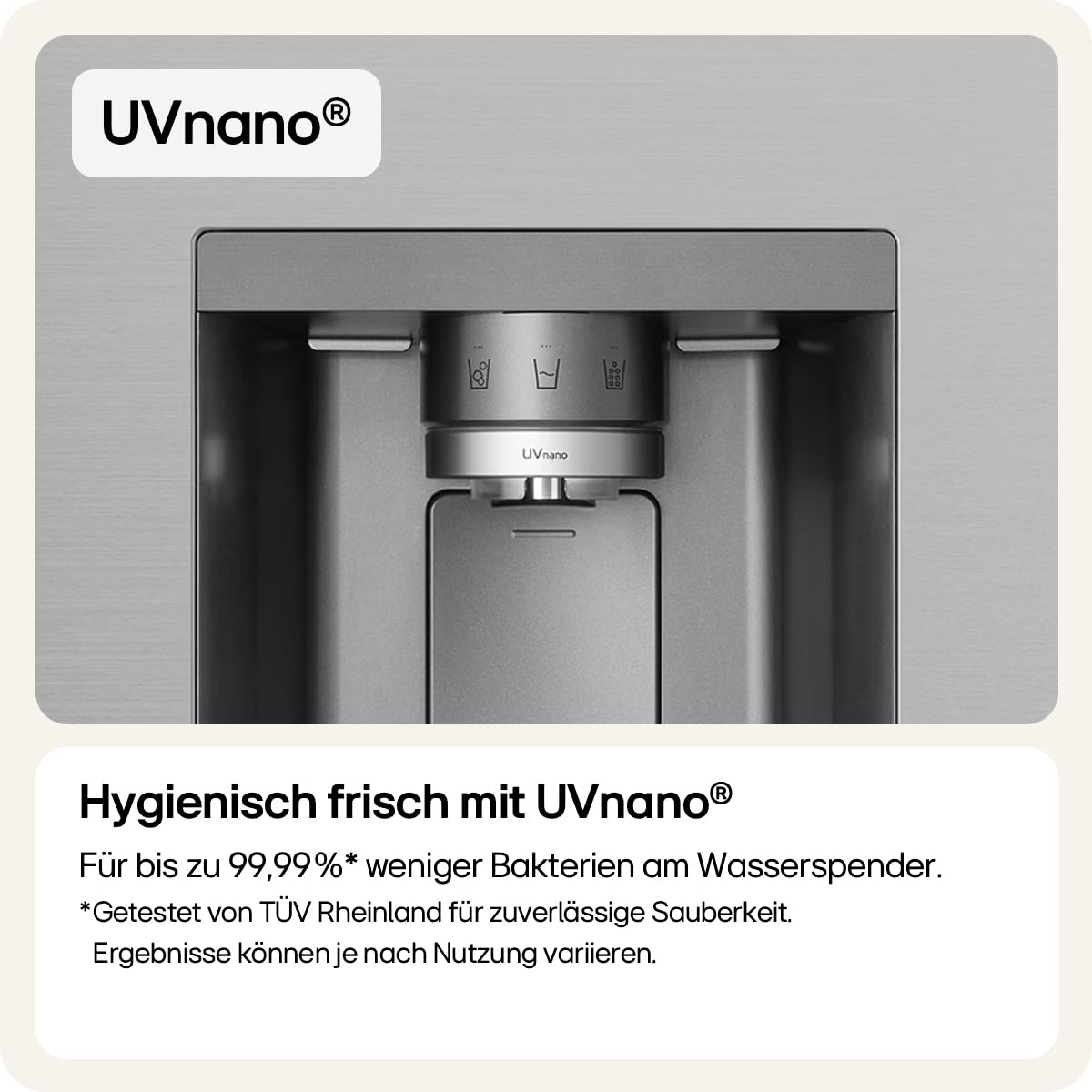 LG GSLC40PYPE Side-by-Side Kühlschrank ǀ Smart Inverter Compressor ǀ Eis- und Wasserspenderǀ Total No Frost Technologie ǀ EEK E ǀ 638 L