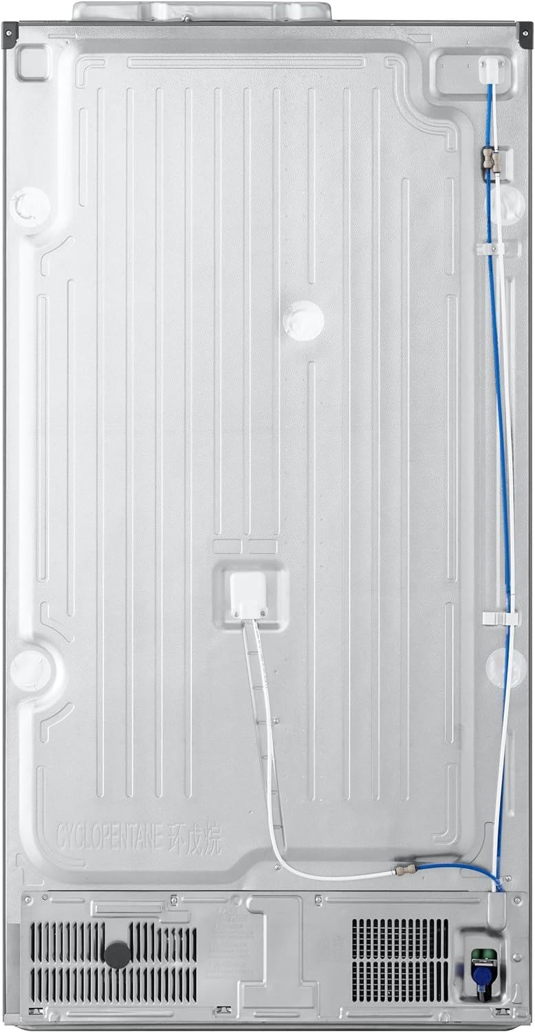 LG GSLC40PYPE Side-by-Side Kühlschrank ǀ Smart Inverter Compressor ǀ Eis- und Wasserspenderǀ Total No Frost Technologie ǀ EEK E ǀ 638 L
