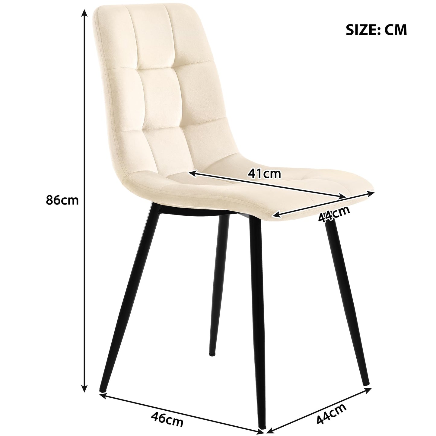 Gegtuon Esstisch mit 4 Stühlen für 4 Personen 140x80 cm, 5 teilig Tisch Rechteckig für Küche, Modern Küchentisch mit Schwarz Tischbeine, Essgruppe für Esszimmer Wohnzimmer, Leinen, Dunkelgrau