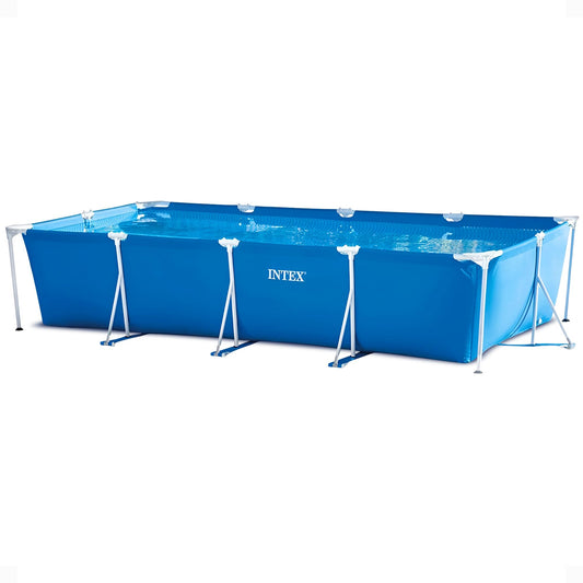 Intex Rectangular Frame Pool, Blau, 300 x 200 x 75 cm