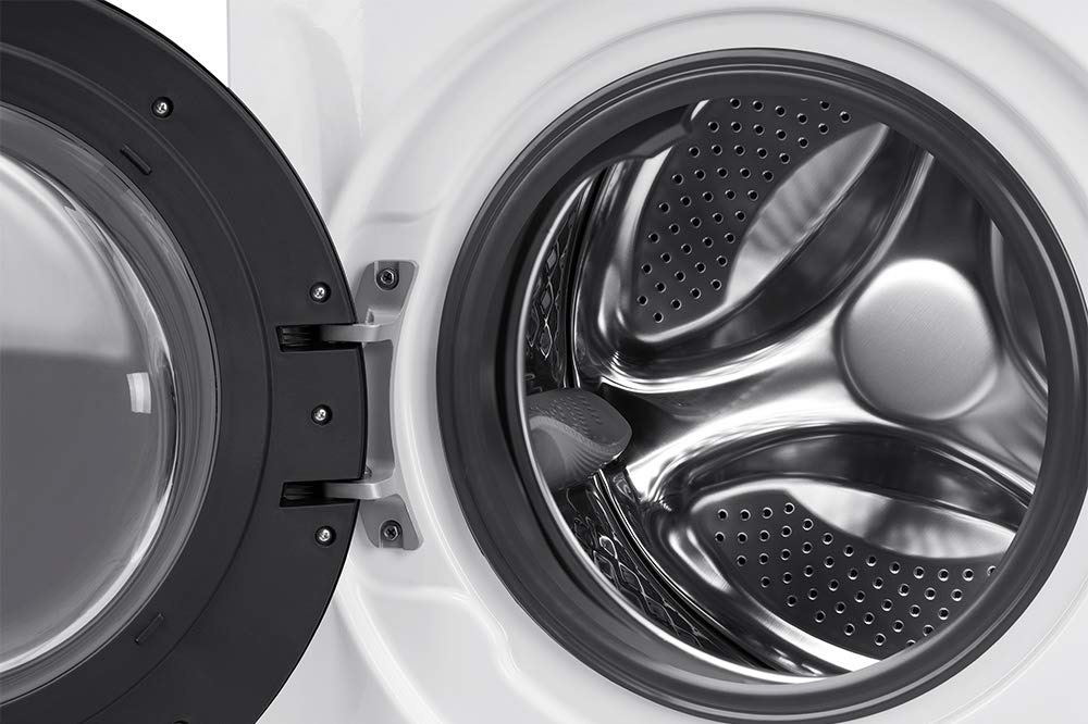 Midea MF10EW70BA10 Waschmaschine / 7kg / 1400 U/Min/EEK A-10%/Inverter Quattro Motor/Dampffunktion/Grosse Trommel/Nachlegefunktion/Kindersicherung/AquaStop, Weiß