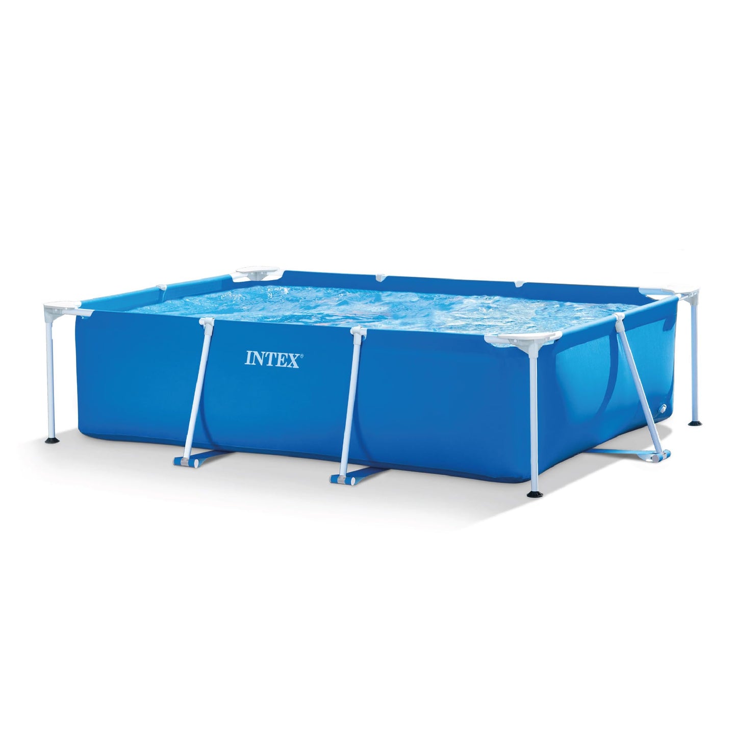 Intex Rectangular Frame Pool, Blau, 300 x 200 x 75 cm