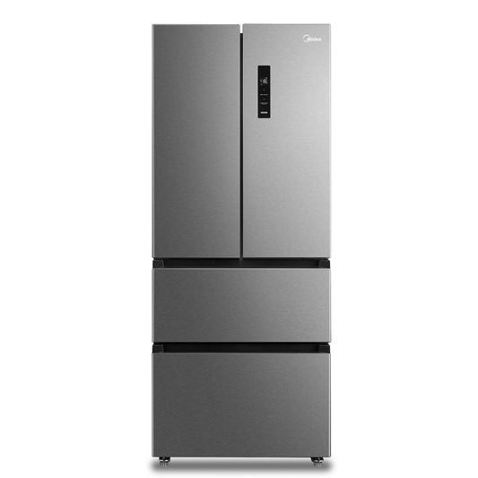 Midea MDRF632FIE28 Multi Door Fridge/Freezer Combination / 177.5 cm Height / 83.3 cm Width / 65.3 cm Depth / NoFrost / 295 kWh per Year / 305 L Fridge Capacity / 169 L Freezer Capacity / Plasma Pure /