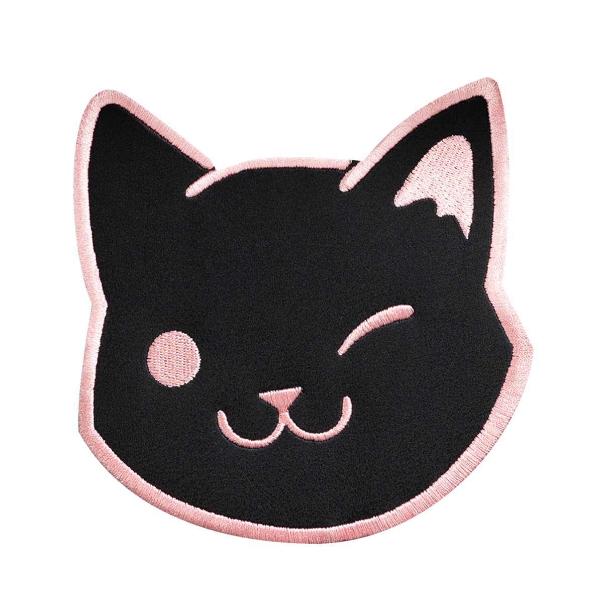 Dowinx Gaming Chair - Cute Cat Edition - Ergonomic Computer Chair with High Back and Lumbar Support, PU Leather, Footrest, Black