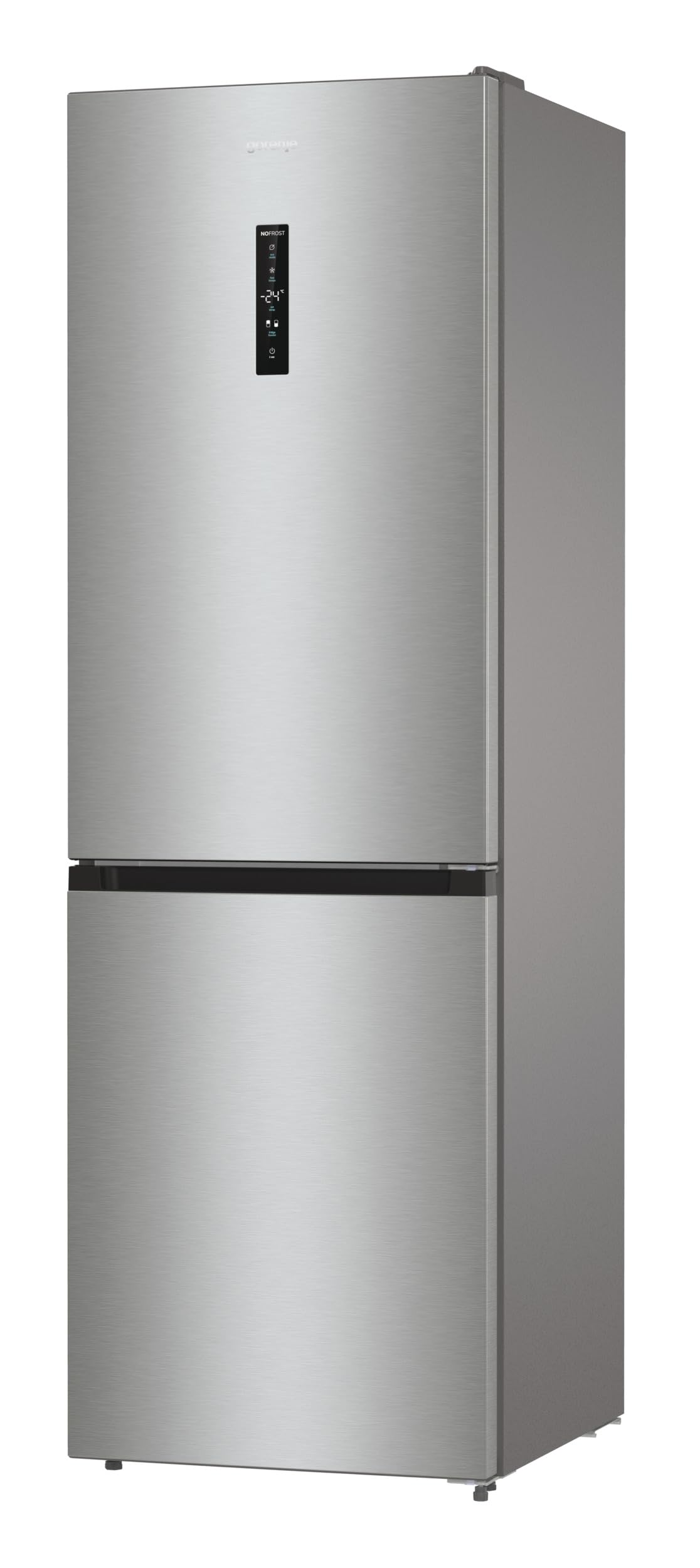 Gorenje N 619EAW4 Fridge-Freezer Combination, LED Display, 186 cm, 300 L, NoFrostPlus, Vegetable Compartment with Moisture Control, FastFreeze, White