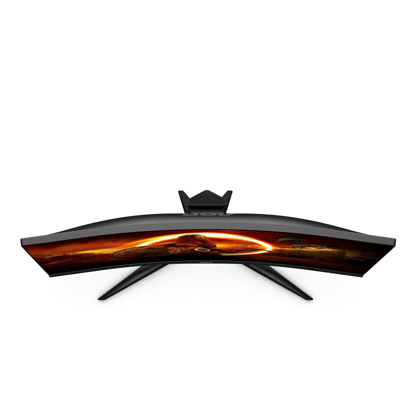 AOC Gaming CU34G2XPD – 34-Zoll-WQHD-Curved-Monitor, 180 Hz, schnelle VA, 1 ms GTG, FreeSync Premium, HDR400, höhenverstellbarer Standfuß (3440 x 1440, HDMI, DisplayPort, USB-Hub)
