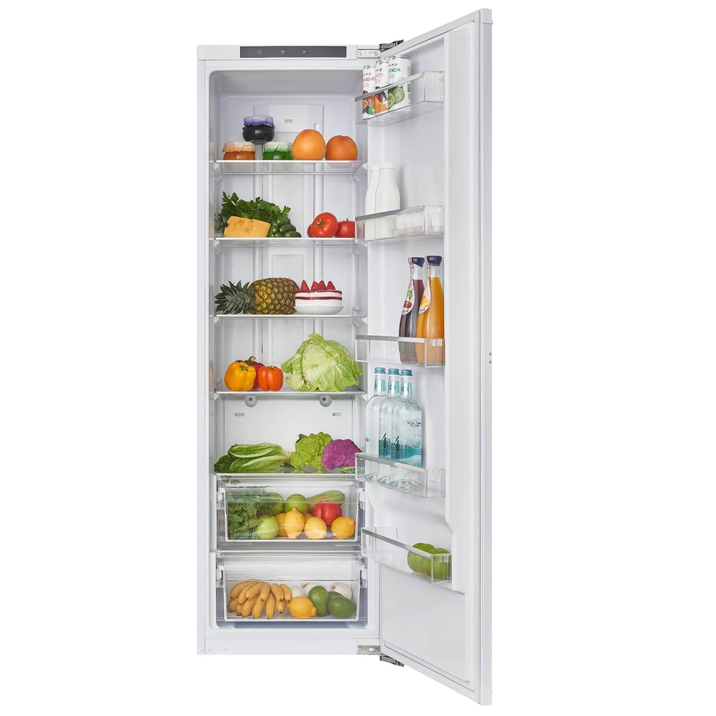 magictec Einbaukühlschrank mit Gefrierfach | 177 cm | 248L (186L/62L) | No Frost | Kühl-Gefrierkombination mit austauschbaren Türscharnieren | Inverterkompressor | Schnellkühlung | Geräuscharm